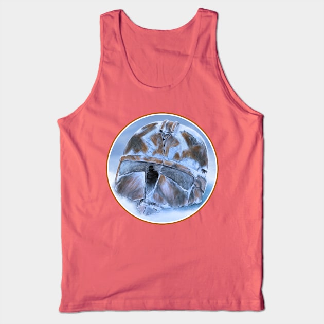 Clone Trooper Helmet Tank Top by A Grimes Studio